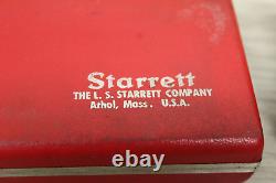 Starrett No. 657 Magnetic Base With No. 711 Last Word Indicator