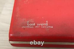 Starrett No. 657 Magnetic Base With No. 711 Last Word Indicator