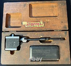 Starrett No. 657 Magnetic Base with a No. 711-f Dial Indicator Made in U. S. A