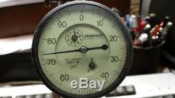 Starrett No. 657 Magnetic Indicator Base WithFederal Dial Test Indicator