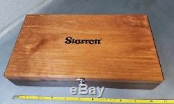 Starrett No. 657A magnetic base with No. 711 last word in a beautiful wood box