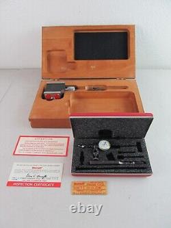 Starrett No. 657A magnetic base with No. 711 last word indicator (Not Complete)