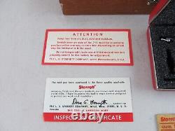 Starrett No. 657A magnetic base with No. 711 last word indicator (Not Complete)