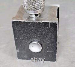 Starrett No. 657A magnetic base with a Yuasa 1 dial indicator 657