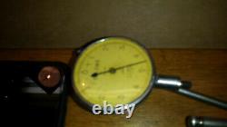 Starrett No. 657AA Magnetic Indicator Base WithExtras & Dial Indicators