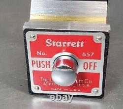 Starrett No. 657AA magnetic base