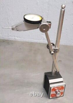 Starrett No. 657AA magnetic base with No. 196 + 709 indicators Made in U. S. A