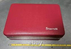 Starrett No. 657AA magnetic base with a No. 196 indicator set Made in U. S. A