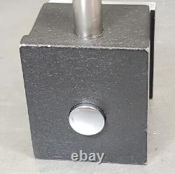 Starrett No. 657AA magnetic base with a No. 645 indicator Made in U. S. A
