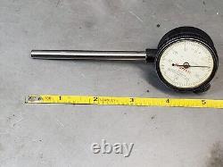 Starrett No. 657AA magnetic base with a No. 645 indicator Made in U. S. A