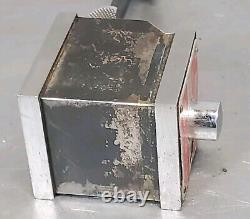 Starrett No. 657C magnetic base with Starrett No. 196 dial indicator 657A