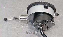 Starrett No. 657D magnetic base with No. 25-441 1 dial indicator with No. 672-2