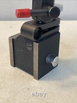 Starrett No. 657T magnetic base with Flex-O-Post