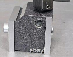 Starrett No. 657T magnetic base with Flex-O-Post