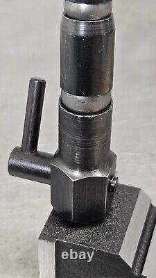 Starrett No. 657T magnetic base with Flex-O-Post