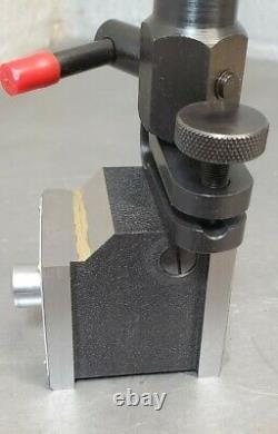 Starrett No. 657T magnetic base with Flex-O-Post MINT with 657W fine adjustment