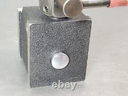 Starrett No. 657T magnetic base with No. 25-441 1 dial indicator Made in USA