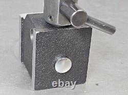 Starrett No. 657T magnetic base with No. 25-441 1 dial indicator Made in USA