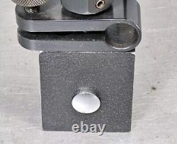 Starrett No. 657TW magnetic base with Flex-O-Post and fine adjustment 657