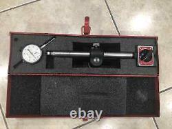 Starrett No. 659 A Heavy Duty Magnetic Base with # 25-341 Dial Indicator & Box