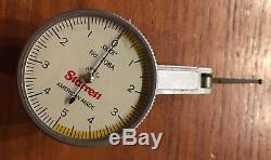 Starrett No. 708a Dial Test Indicator. 0001 Grads 0-5-0 Dial As Pictured
