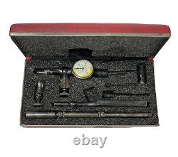 Starrett No. 711.0005 Last Word Dial Test Indicator w Case & Attachments GUC