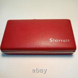Starrett No. 711-F. 001 Last Word Dial Test Indicator with Accessories