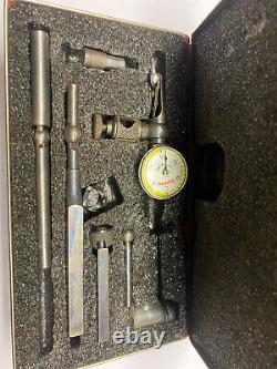Starrett No. 711 Last Word Dial Indicator. 001Grad WithCase & Accessories As Shown