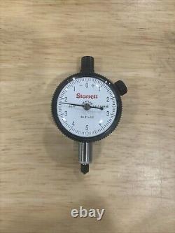 Starrett No. 81-111 Dial Indicator. 0001 X. 025 Range Small Dial Face