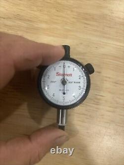 Starrett No. 81-111 Dial Indicator. 0001 X. 025 Range Small Dial Face