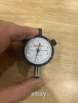 Starrett No. 81-111 Dial Indicator. 0001 X. 025 Range Small Dial Face