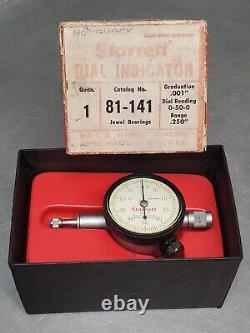 Starrett No. 81-241 dial indicator Miti-Mite magnetic base