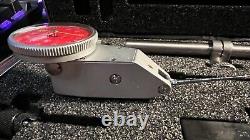Starrett No. 811-1CZ (Red) Dial Test Indicator With Swivel Head