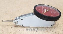 Starrett No. R709ACZ dial test indicator with a dovetail mount. 030 range USA