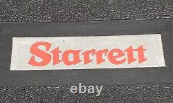 Starrett No. S668CZ shaft alignment set in fitted case