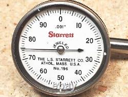 Starrett No. S668CZ shaft alignment set in fitted case