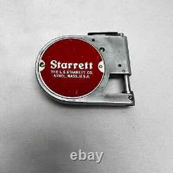 Starrett Pocket Thickness Gauge Dial 1010 Indicator CNC Vtg Case Red Micrometer