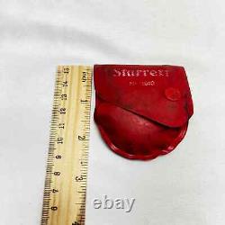 Starrett Pocket Thickness Gauge Dial 1010 Indicator CNC Vtg Case Red Micrometer