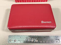 Starrett R811-1PZ Dial Indicator in case with box