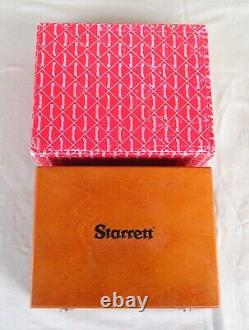 Starrett S253Z Dial Indicator Set 25-111 25-131 25-441 Beautiful In Wooden Box