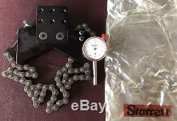 Starrett S668CZ Shaft Alignment Clamp Set With Fitted Case and dial indicators