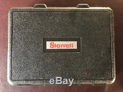 Starrett S668CZ Shaft Alignment Clamp Set With Fitted Case and dial indicators