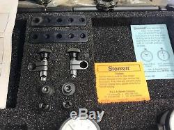 Starrett Shaft Alignment Clamp Set 668 And Dial Indicators NICE