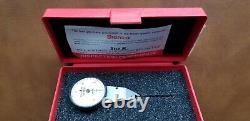 Starrett Test Dial Indicator. 0005 Inch With Padded Case, 811-5PZ (NEW)