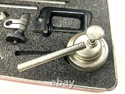 Starrett Tools 196 Dial Test Indicator Set. 001, Jeweled, Back Plunger