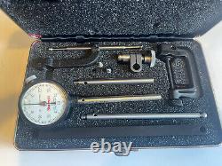 Starrett Universal Dial Indicator Set, No. 645A5Z, Back Plunger with Case