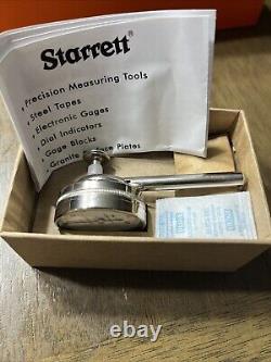 Starrett Universal Dial Test Indicator (196B6) Plunger Back