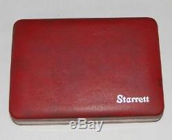 Starrett Universal Dial Test Indicator Kit 196a1z & Case Complete USA Gauge
