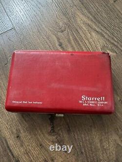 Starrett Universal Dial Test Indicator With Case