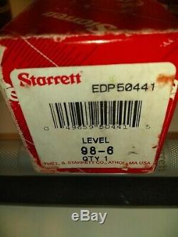 Starrett dial indicator 196 AND starrett magnetic base 657AA AND level 98-6 LOT